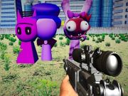 เกมปลาหมึก Sniper Sprunki  เกมออนไลน์