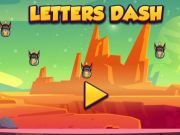 ตัวอักษร Dash  เกมออนไลน์