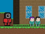 Squid Escape แต่ blockworld  เกมออนไลน์