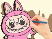 สมุดระบายสี: Labubu  เกมออนไลน์