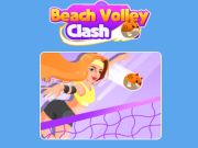 การปะทะกันของ Volley ชายหาด  เกมออนไลน์