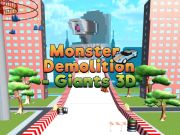 มอนสเตอร์รื้อถอน 3D  เกมออนไลน์