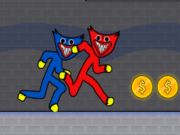 Stickman Huggy Party Duo เกมออนไลน์