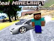 เครื่องจำลองการขับขี่ Minecraft จริง  เกมออนไลน์