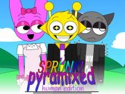 Sprunki Pyramixed: Human Edition เกมออนไลน์