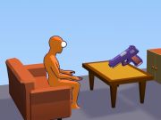 Ragdoll Gun Shooter: Cannon Spinner Playground  เกมออนไลน์