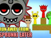 วิ่งหนีจาก Sprunki Eater  เกมออนไลน์