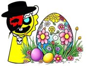 Sprunki Easter Coloring  เกมออนไลน์