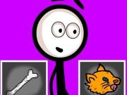 Stickman เลือกการกระทำ  เกมออนไลน์