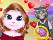 คิตตี้คู่วาเลนไทน์น่ารัก  เกมออนไลน์