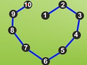รูปร่างโดยใช้จุด  เกมออนไลน์