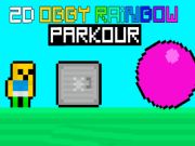 2d Obby Rainbow Parkour  เกมออนไลน์