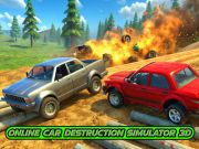เครื่องจำลองการทำลายรถออนไลน์ 3D  เกมออนไลน์