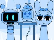 Huggy Mix Sprunki Music Box  เกมออนไลน์