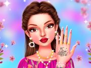 การออกแบบทำเล็บในฤดูใบไม้ผลิที่มีชื่อเสียง  เกมออนไลน์