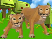 Cougar Simulator: Big Cats  เกมออนไลน์