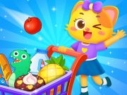 ซุปเปอร์มาร์เก็ตช้อปปิ้งสำหรับเด็ก  เกมออนไลน์