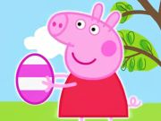 จิ๊กซอว์ปริศนา: Peppa Pig Easter Eggs  เกมออนไลน์