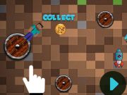 Mineblock หมุนและบินผจญภัย  เกมออนไลน์