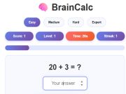 Braincalc เกมออนไลน์