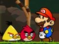 Mario vs Angry Birds  เกมออนไลน์