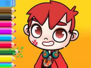 สมุดระบายสี: Avatar World Schoolboy เกมออนไลน์