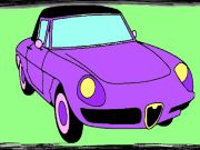 การระบายสี Alfa Romeo เกมออนไลน์