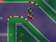 ตัวอย่างการแข่งรถเล็ก ๆ เกมออนไลน์