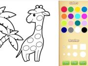 สมุดระบายสีสัตว์ง่าย ๆ สำหรับเด็ก เกมออนไลน์