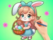 สมุดระบายสี: ไข่อีสเตอร์ DIY เกมออนไลน์