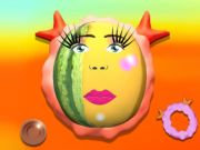 ผลไม้แต่งหน้า เกมออนไลน์