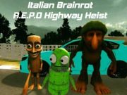 อิตาลี Brainrot R. ก. น. O Highway Heist เกมออนไลน์