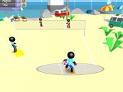 วอลเล่ย์บอลชายหาด Stickman เกมออนไลน์