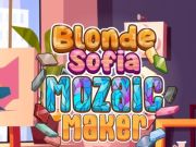 Sofia สีบลอนด์: Mozaic Maker เกมออนไลน์