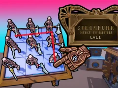 Steampunk Merge To Battle เกมออนไลน์