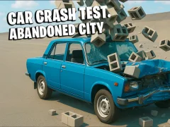 Car Crash Test Abandoned City เกมออนไลน์