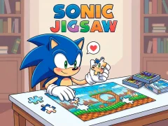 Sonic Jigsaw เกมออนไลน์