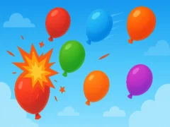 Balloon Pop Frenzy เกมออนไลน์