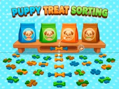 Puppy Treat Sorting เกมออนไลน์