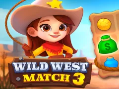 Wild West Match 3 เกมออนไลน์