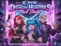 K Pop Demon Hunters Nail Studio เกมออนไลน์