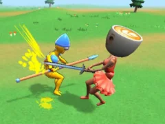 Ragdoll Arena! Fun Spear Battle! เกมออนไลน์