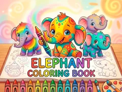 Elephant Coloring Book เกมออนไลน์