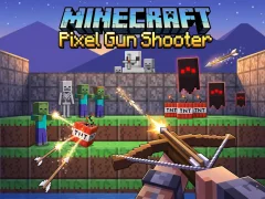 Minecraft Pixel Gun Shooter เกมออนไลน์