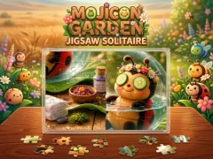 Mojicon Garden Jigsaw Solitaire! เกมออนไลน์