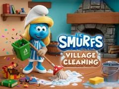 The Smurfs Village Cleaning เกมออนไลน์
