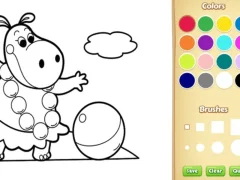 Baby Farm Animals Coloring Book for Kids เกมออนไลน์