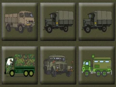 Army Trucks Memory เกมออนไลน์