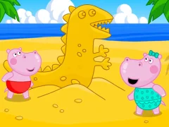 Hippo Beach Adventures เกมออนไลน์