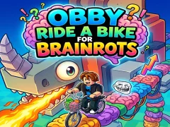 Obby Ride a Bike For Brainrots เกมออนไลน์